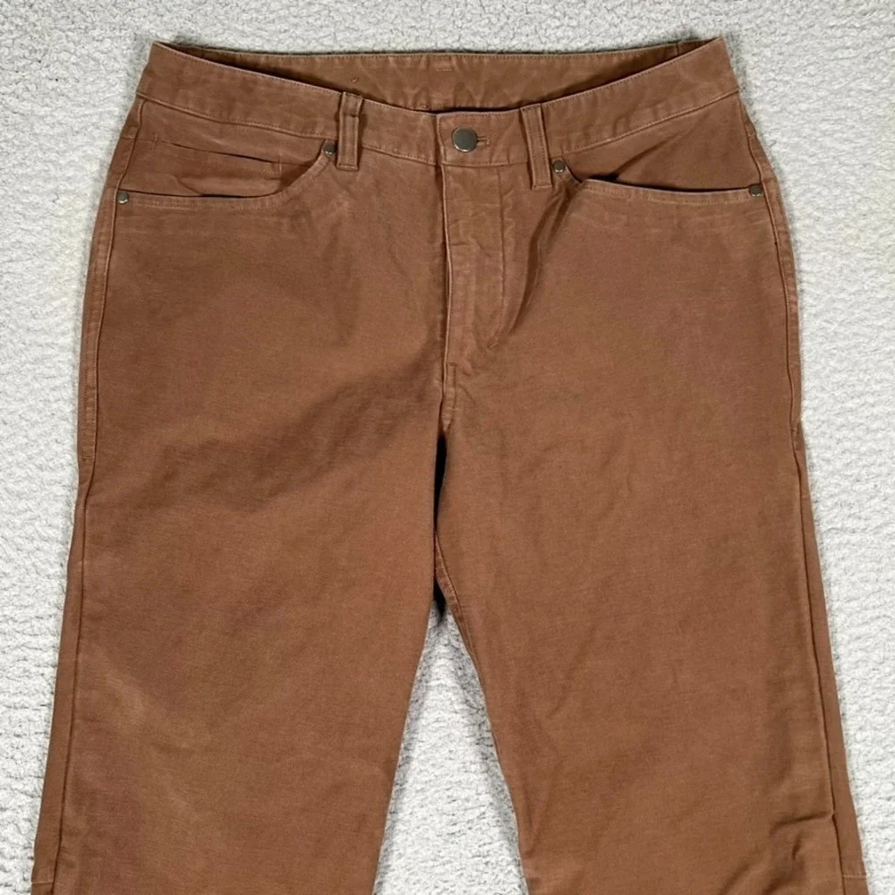 Lululemon Pants Mens‎ 30x32 Rust Brown ABC Slim Fit Utilitech Golf Casual Preppy